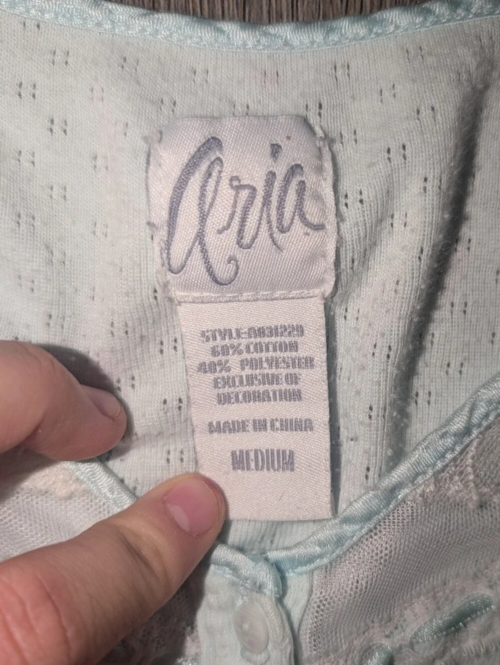 Aria beautiful embroidered
